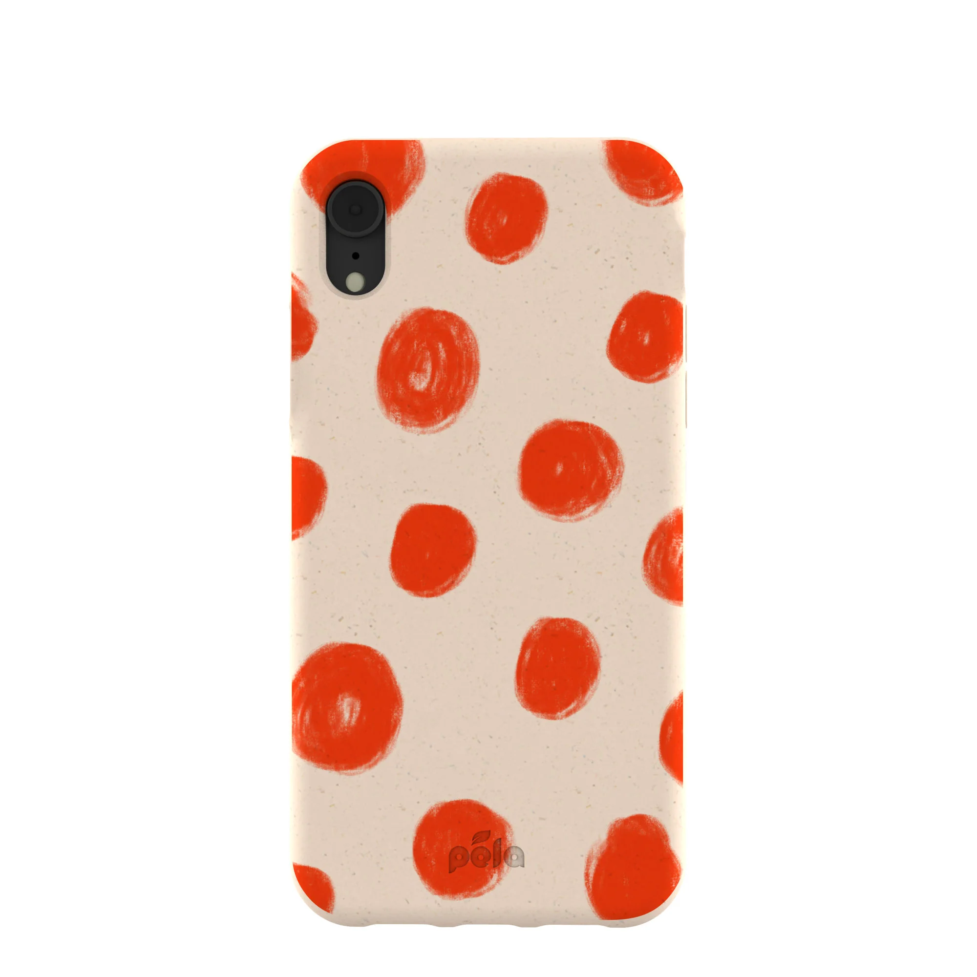 Seashell Cheery Dots iPhone XR Case