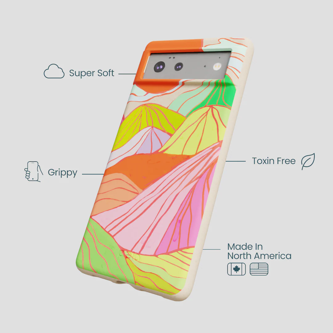 Seashell Chromatic Peaks Google Pixel 6a Case - Image 4