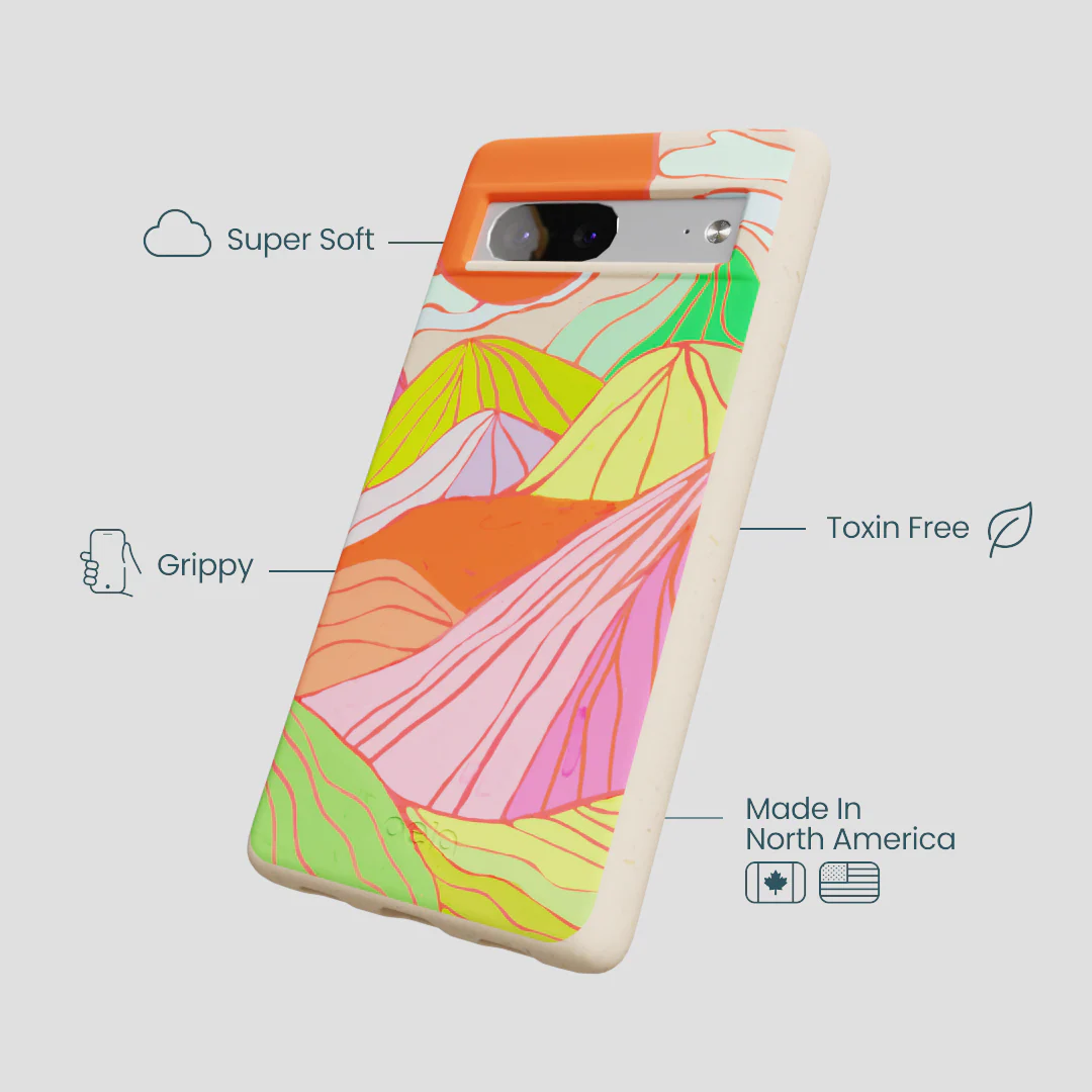 Seashell Chromatic Peaks Google Pixel 7 Case - Image 4
