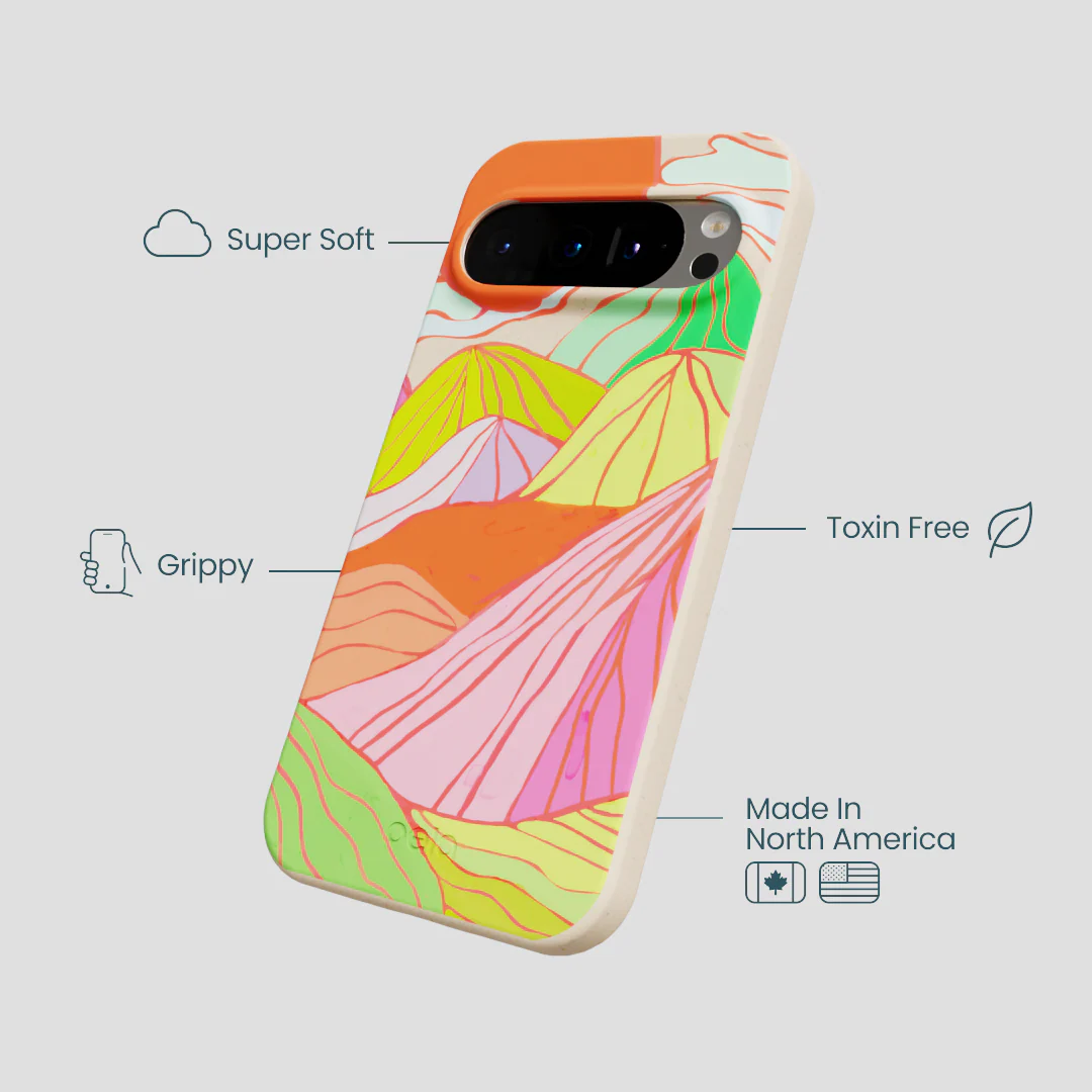Seashell Chromatic Peaks Google Pixel 9/9 Pro Case - Image 4