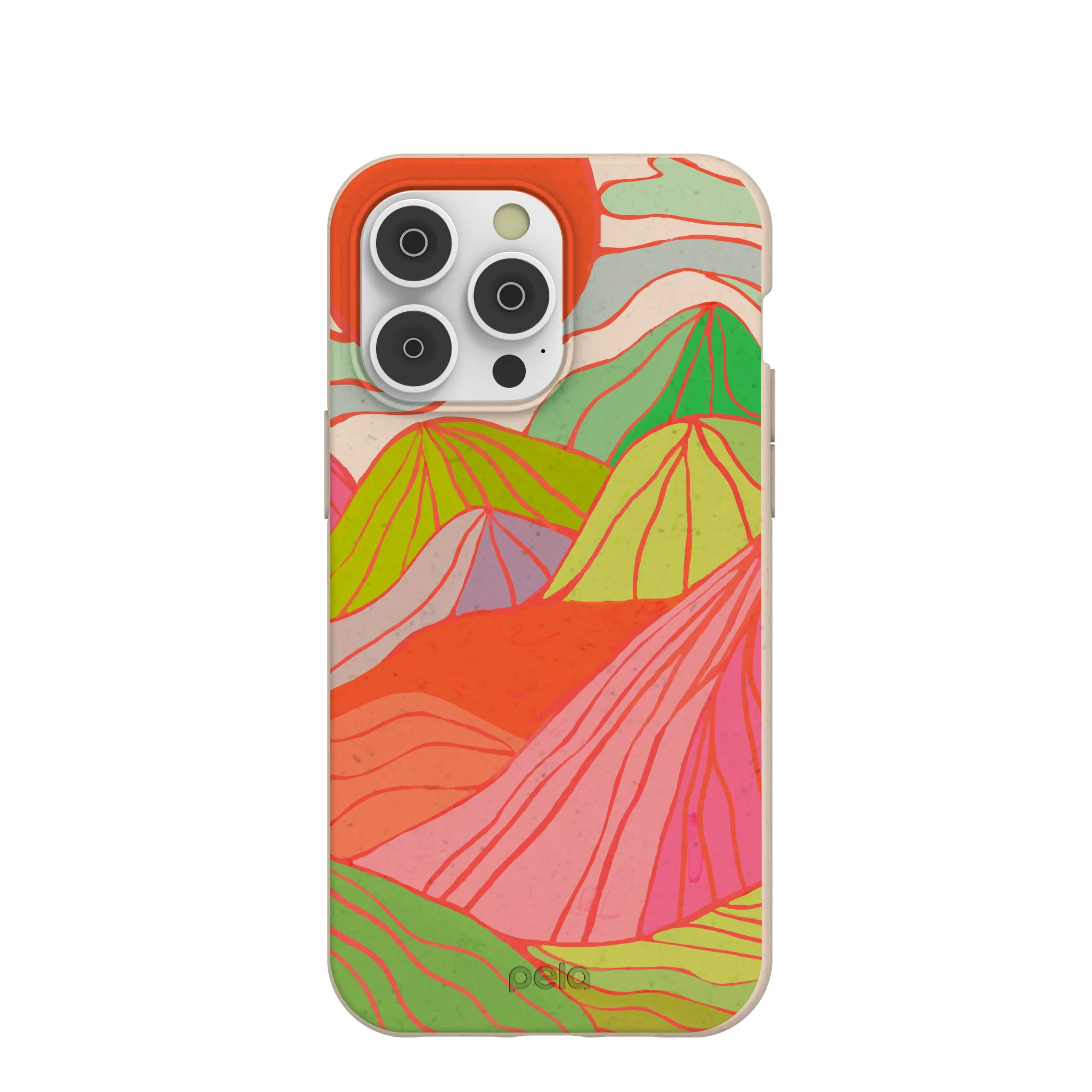 Seashell Chromatic Peaks iPhone 14 Pro Max Case