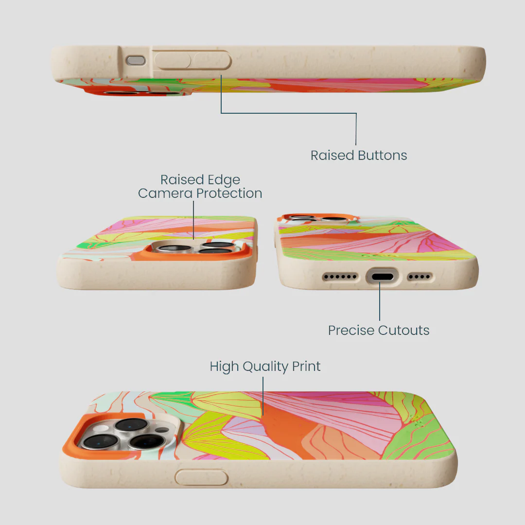 Seashell Chromatic Peaks iPhone 14 Pro Max Case - Image 3