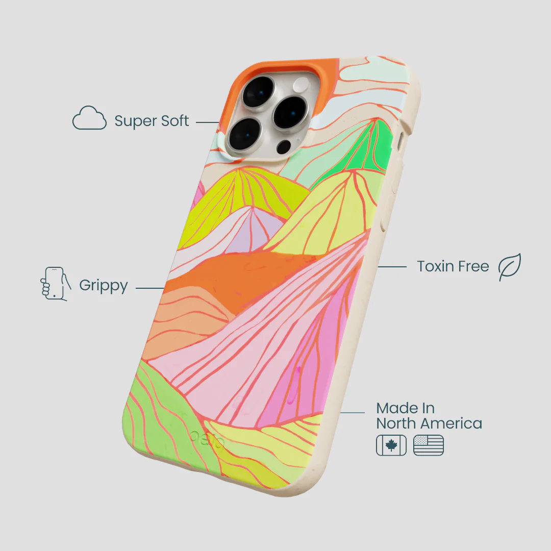 Seashell Chromatic Peaks iPhone 14 Pro Max Case - Image 4