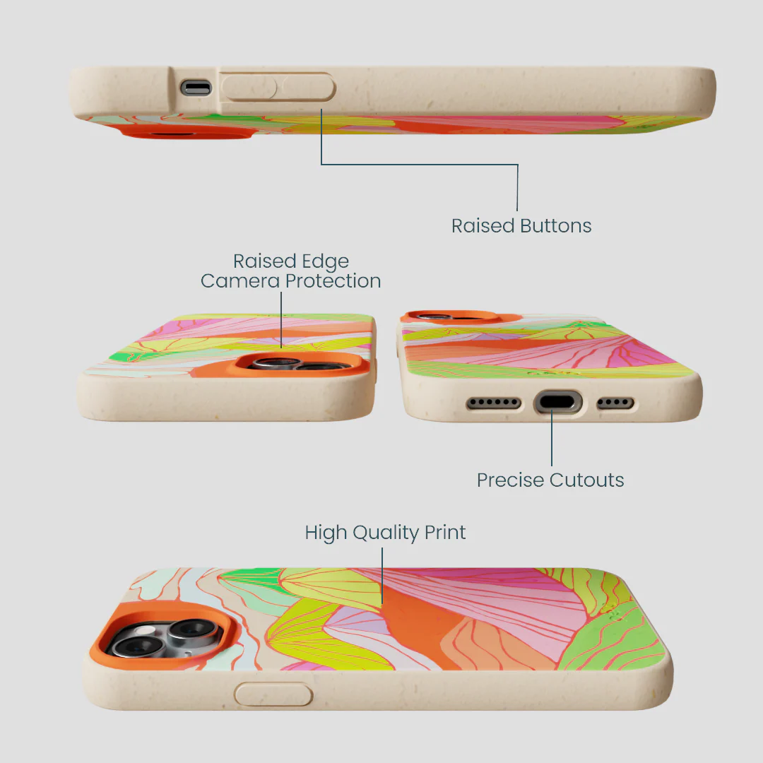 Seashell Chromatic Peaks iPhone 15 Plus Case - Image 3