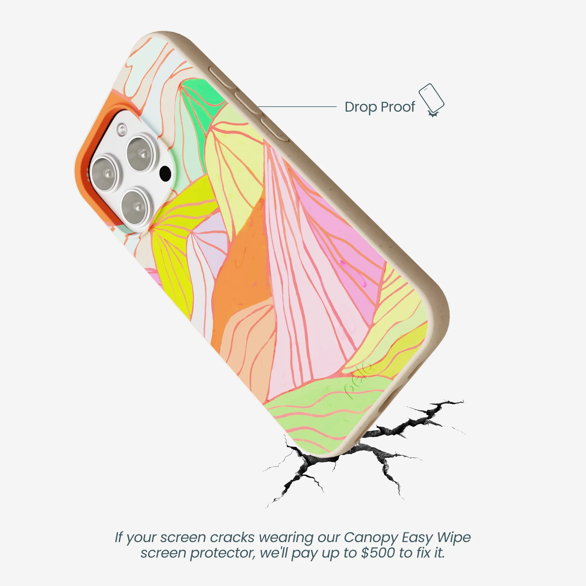 Seashell Chromatic Peaks iPhone 16 Pro Max Case - Image 5