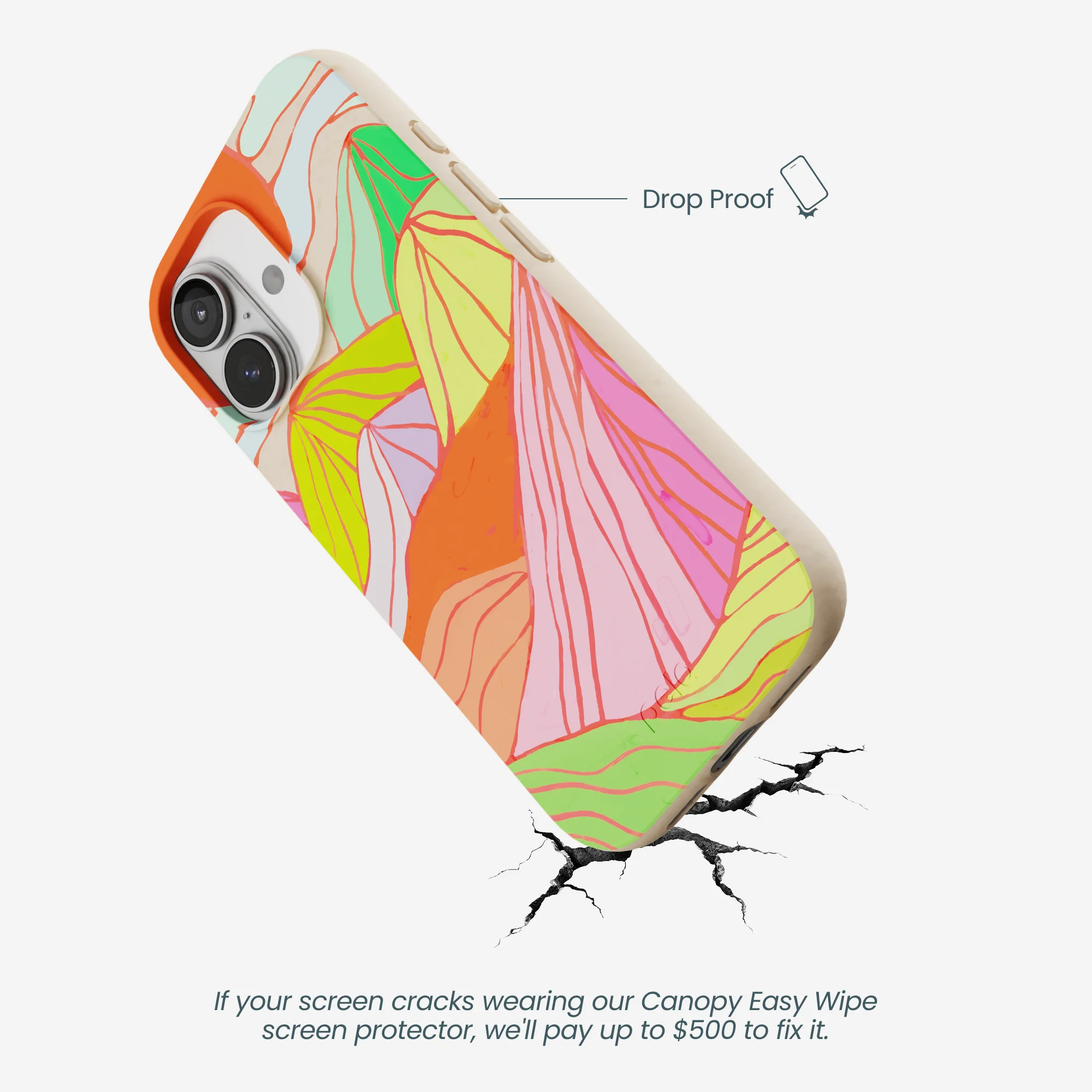 Seashell Chromatic Peaks iPhone 17 Case - Image 5