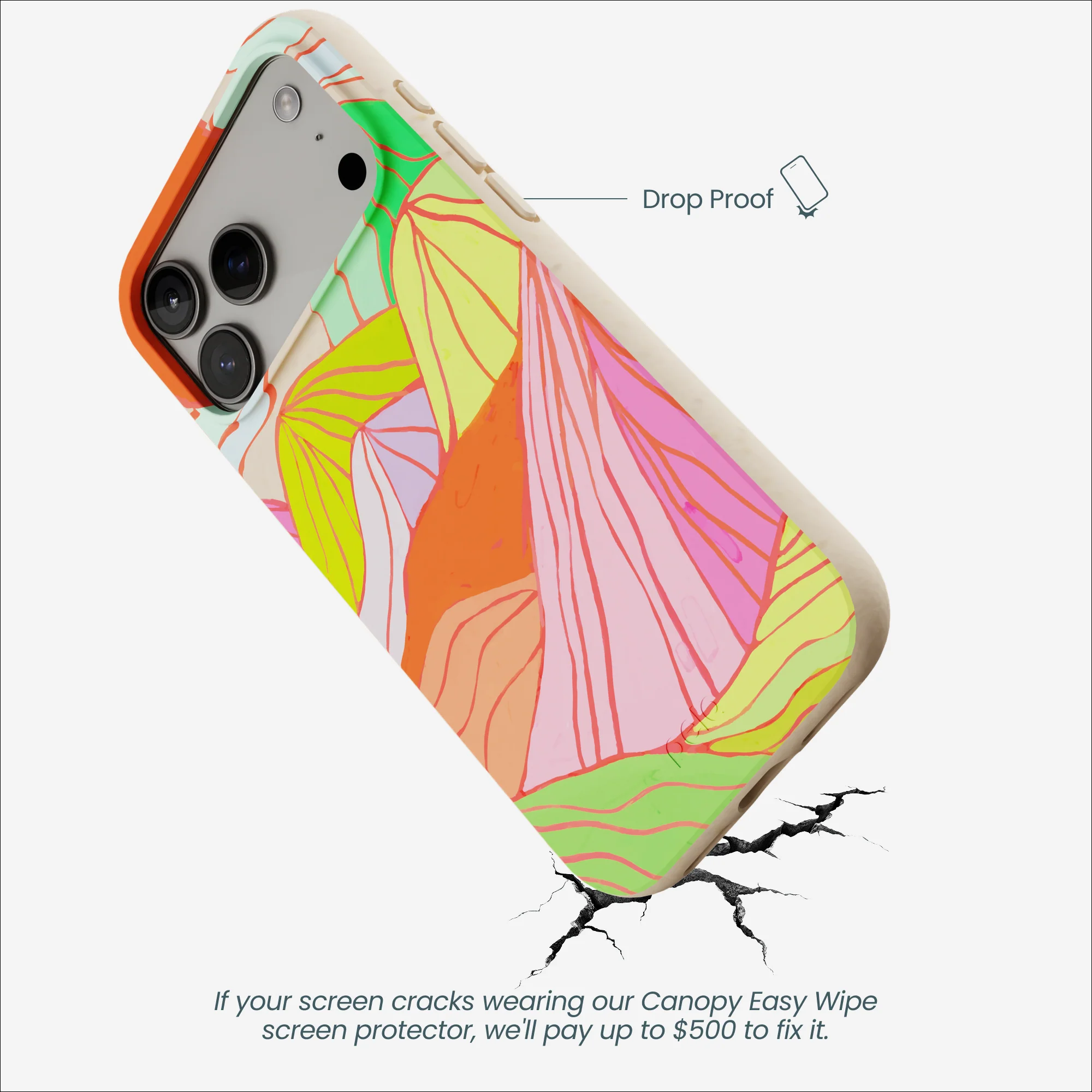 Seashell Chromatic Peaks iPhone 17 Pro Max Case - Image 5
