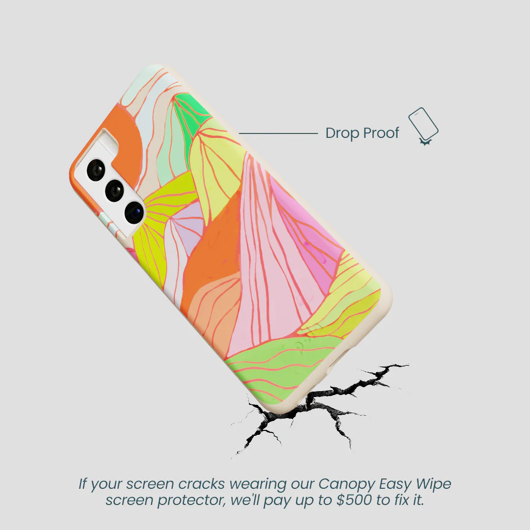 Seashell Chromatic Peaks Samsung Galaxy S22 Case - Image 5