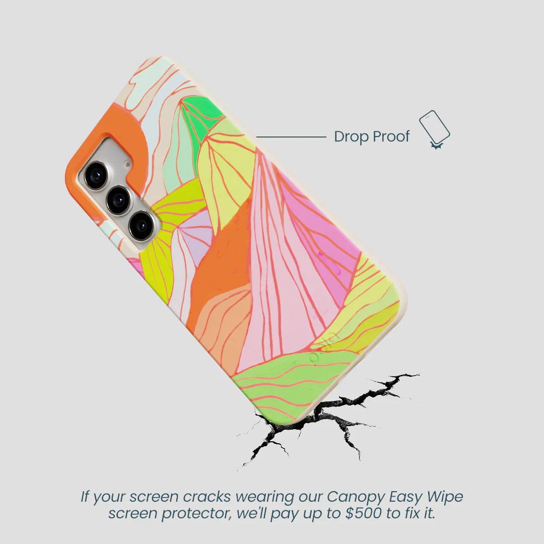 Seashell Chromatic Peaks Samsung Galaxy S25 Case - Image 5