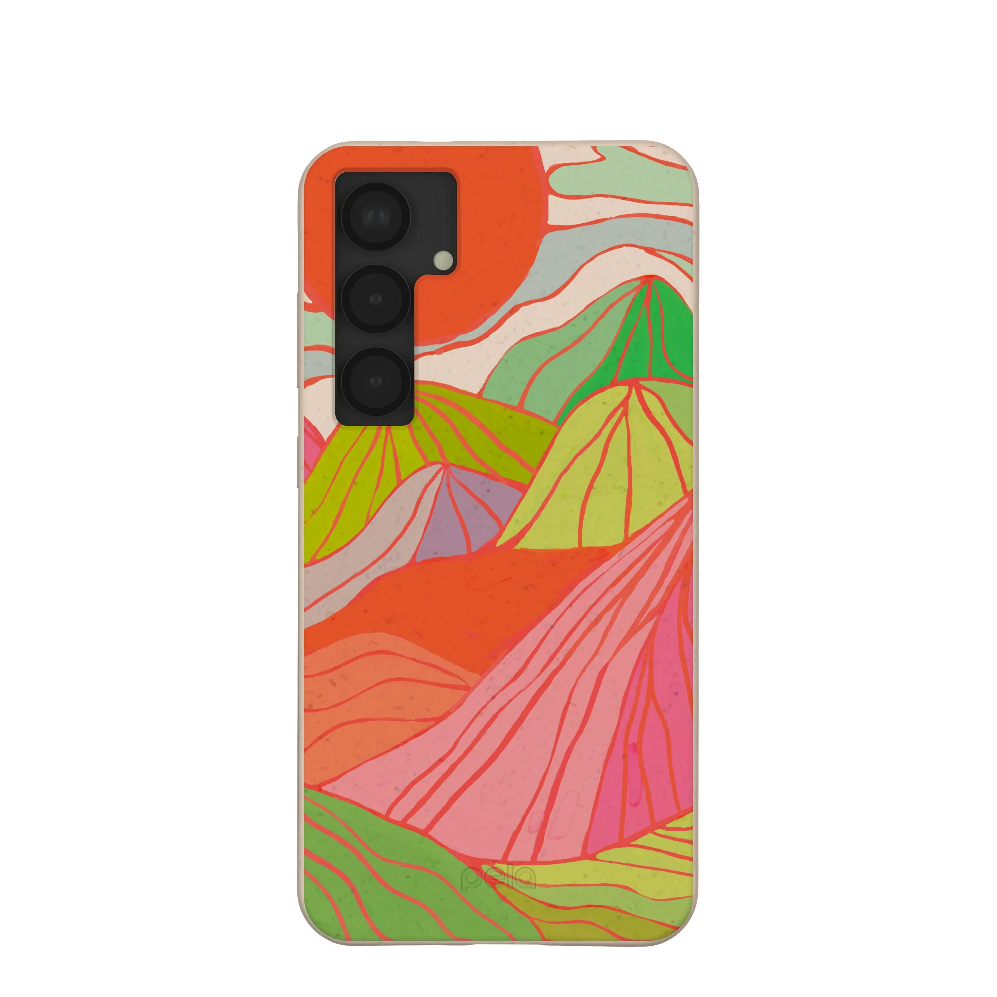 Seashell Chromatic Peaks Samsung Galaxy S25+(Plus) Case