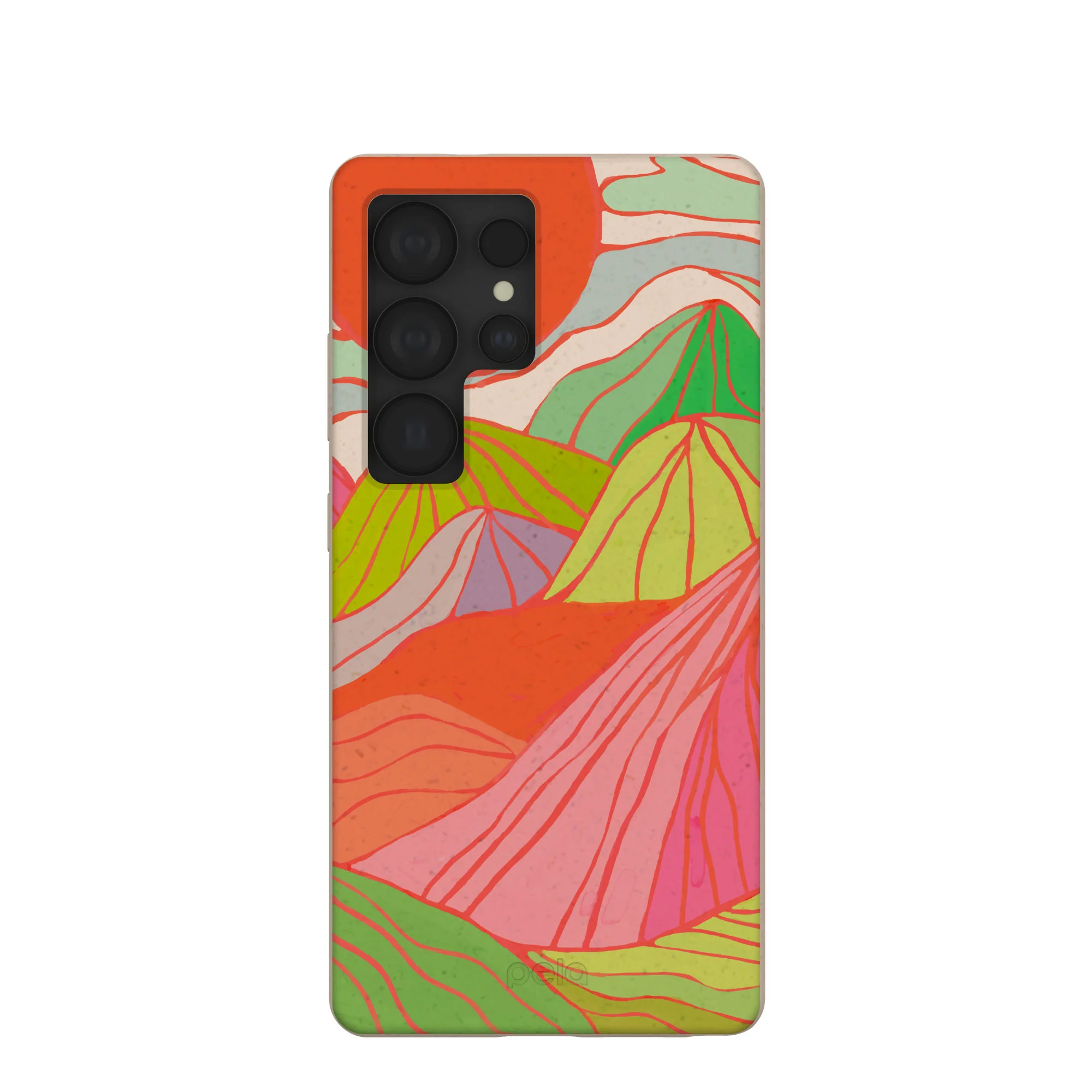 Seashell Chromatic Peaks Samsung Galaxy S25 Ultra Case