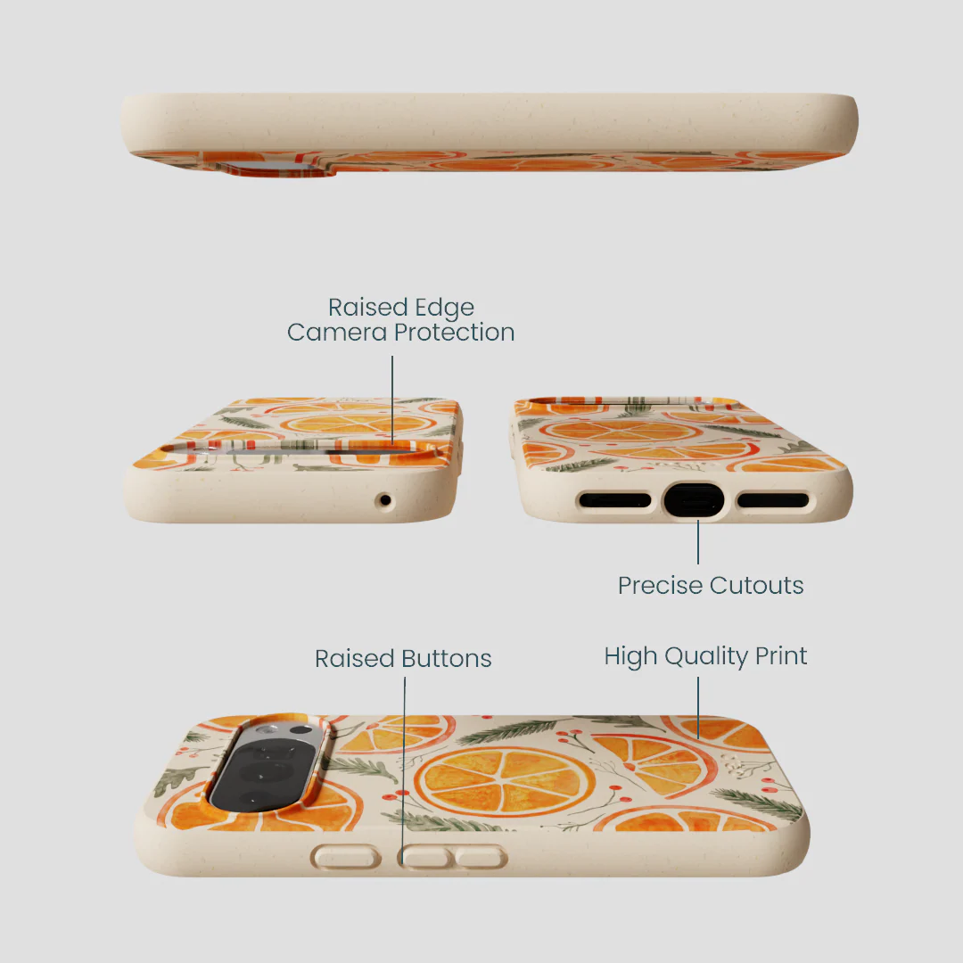 Seashell Citrus Cheer Google Pixel 10/10 Pro Case - Image 3
