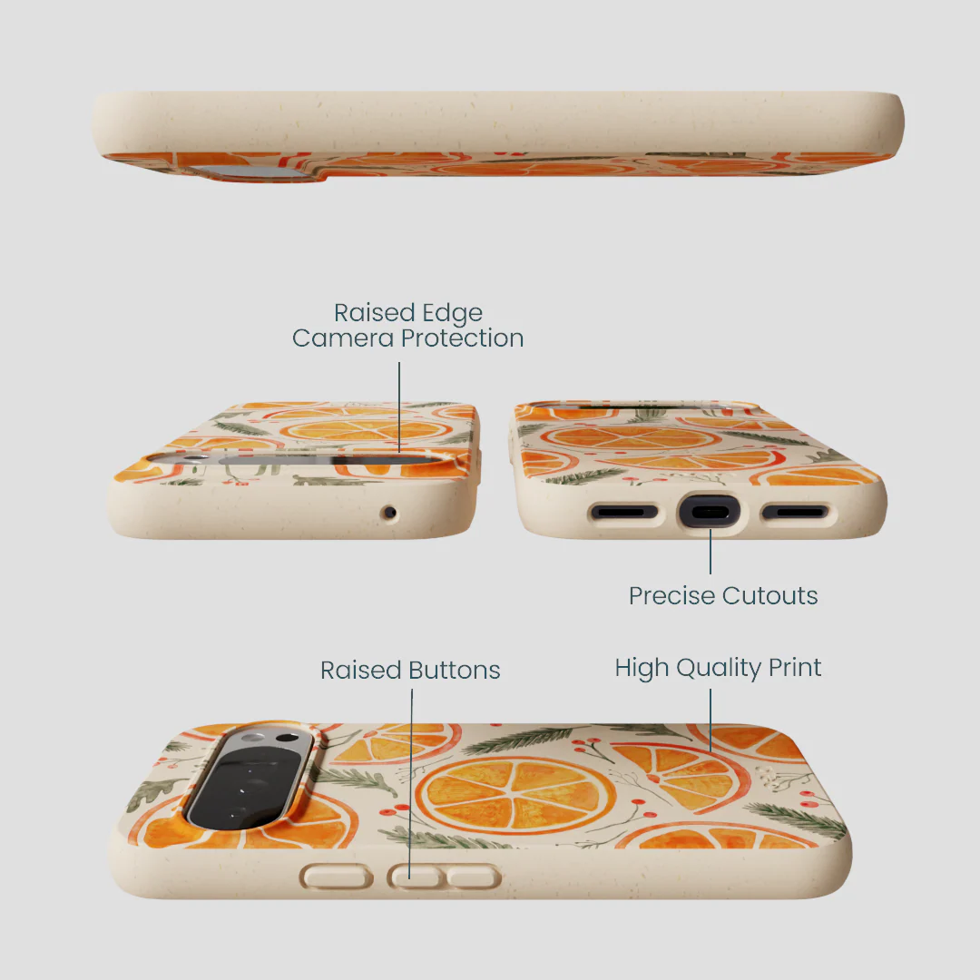 Seashell Citrus Cheer Google Pixel 10 Pro XL Case - Image 3