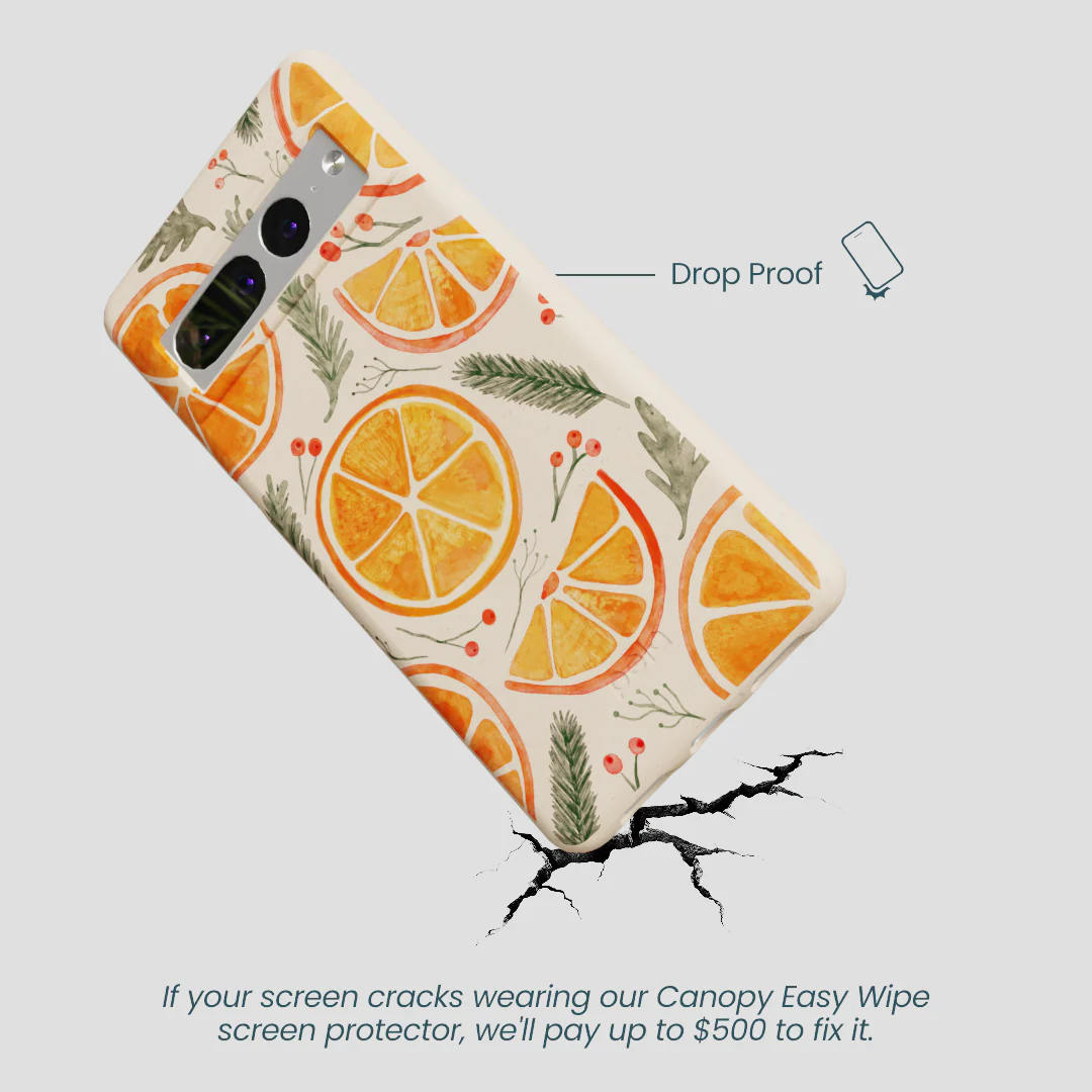 Seashell Citrus Cheer Google Pixel 7 Pro Case - Image 5