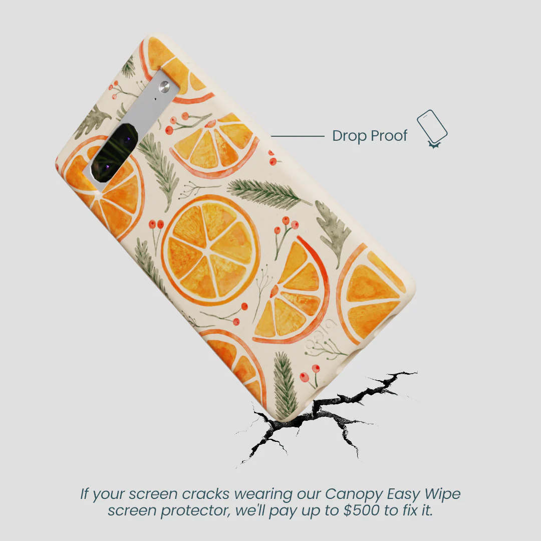Seashell Citrus Cheer Google Pixel 7a Case - Image 5