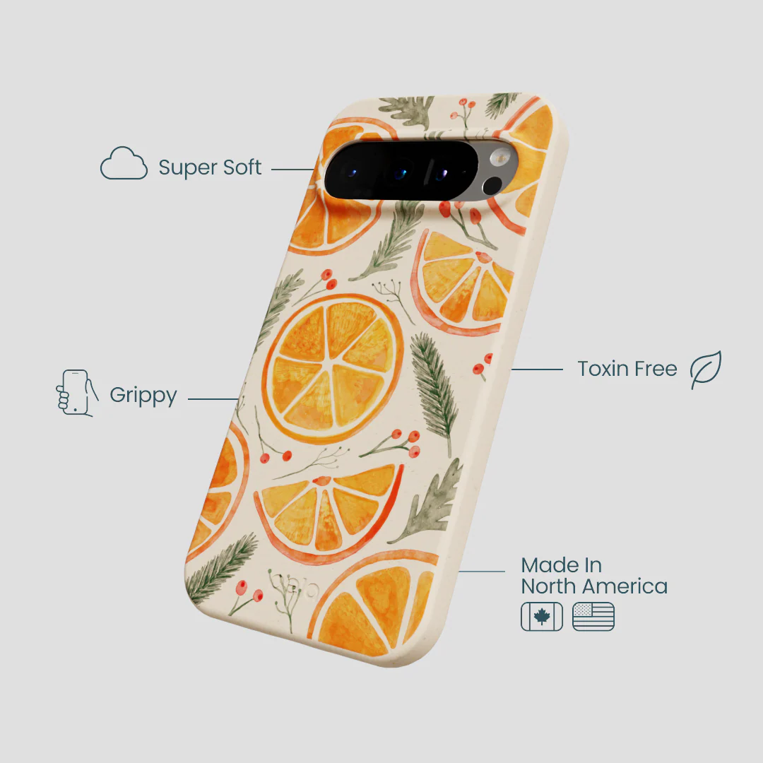 Seashell Citrus Cheer Google Pixel 9/9 Pro Case - Image 4
