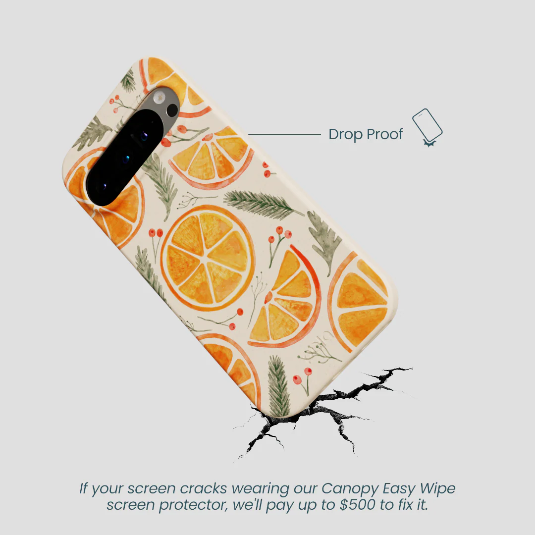 Seashell Citrus Cheer Google Pixel 9/9 Pro Case - Image 5