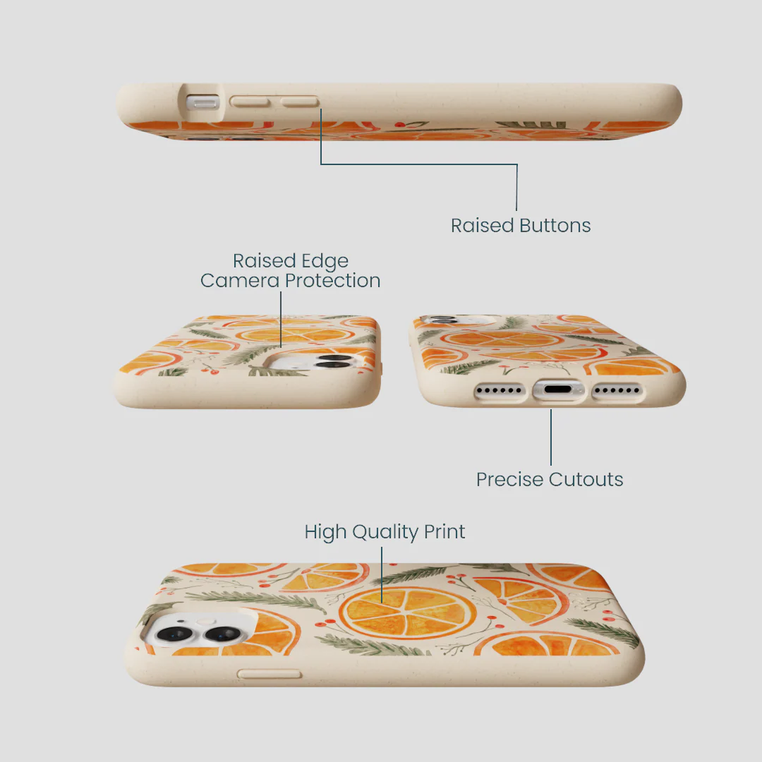 Seashell Citrus Cheer iPhone 11 Case - Image 3