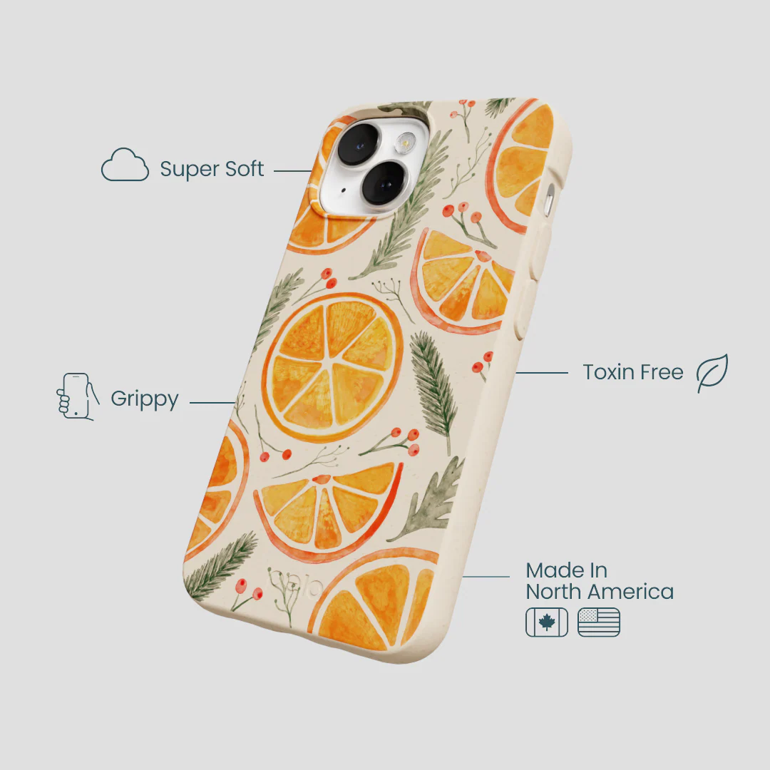 Seashell Citrus Cheer iPhone 13 Case - Image 4