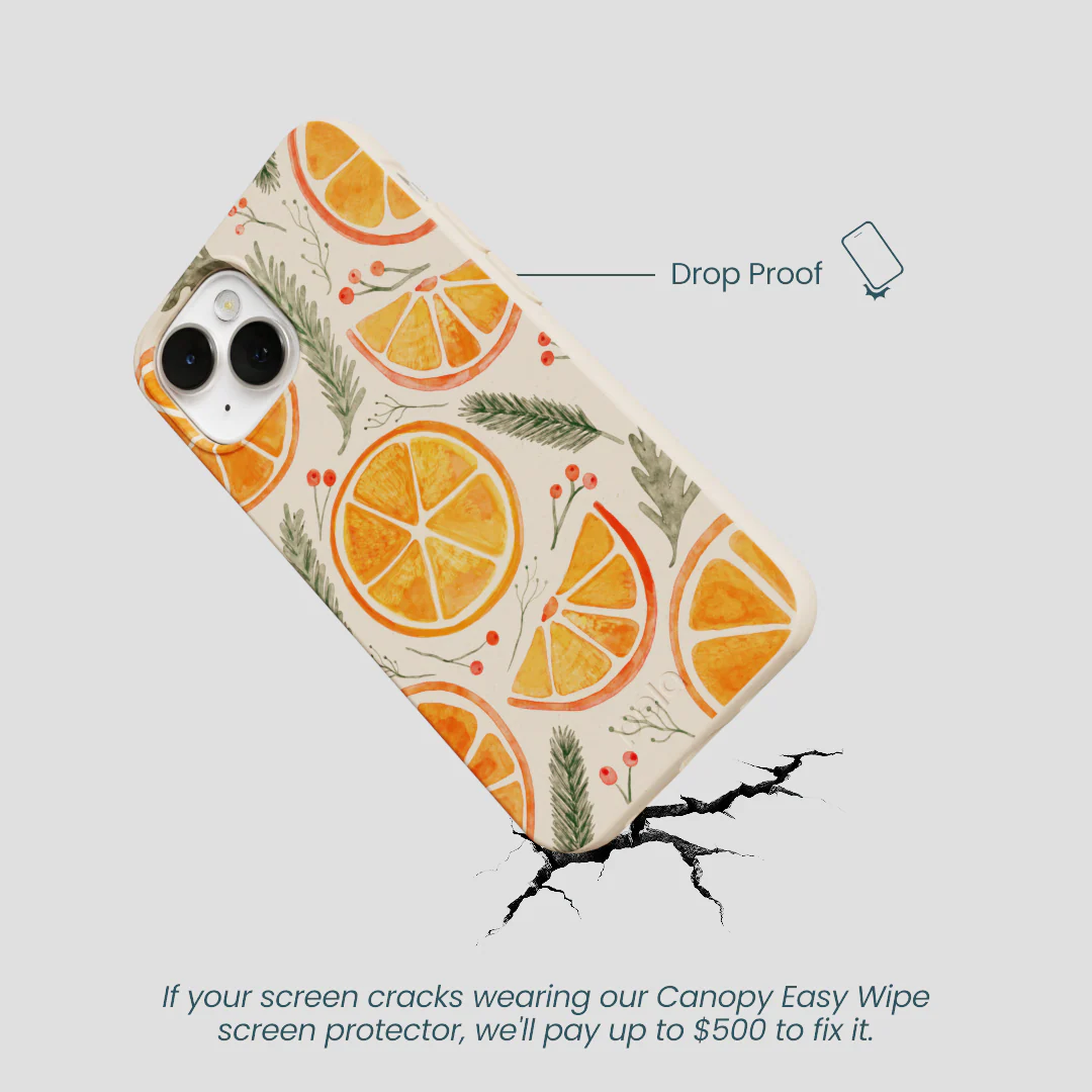 Seashell Citrus Cheer iPhone 13 Case - Image 5
