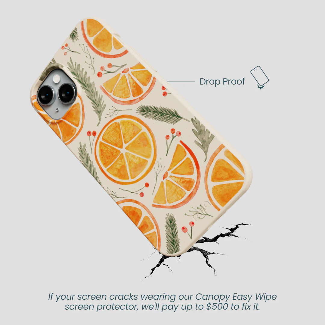 Seashell Citrus Cheer iPhone 15 Plus Case - Image 5