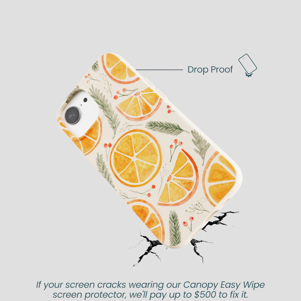 Seashell Citrus Cheer iPhone 16e/17e Case - Image 5