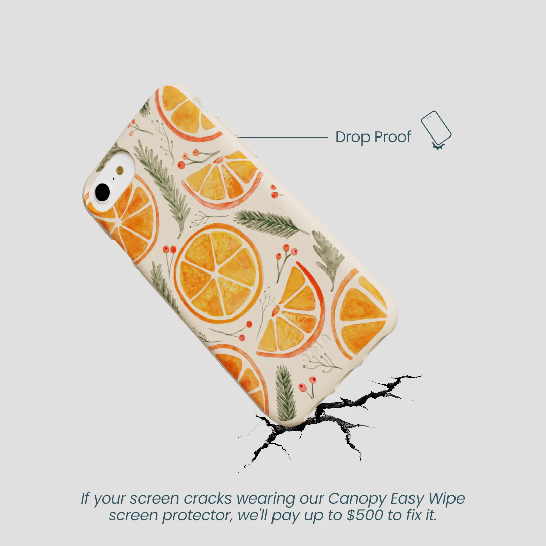 Seashell Citrus Cheer iPhone 6/6s/7/8/SE Case - Image 5