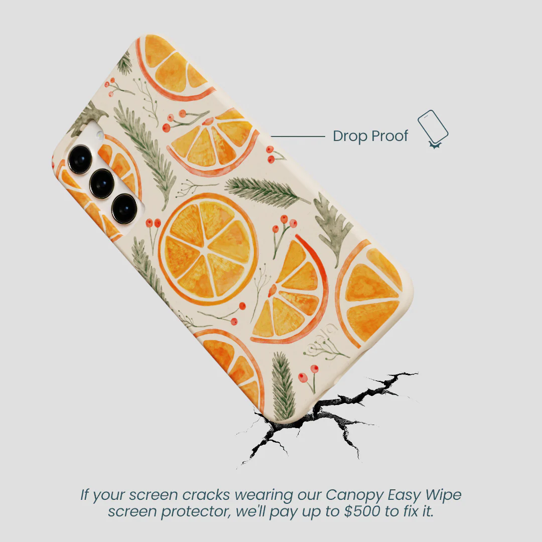 Seashell Citrus Cheer Samsung Galaxy S23+(Plus) Case - Image 5