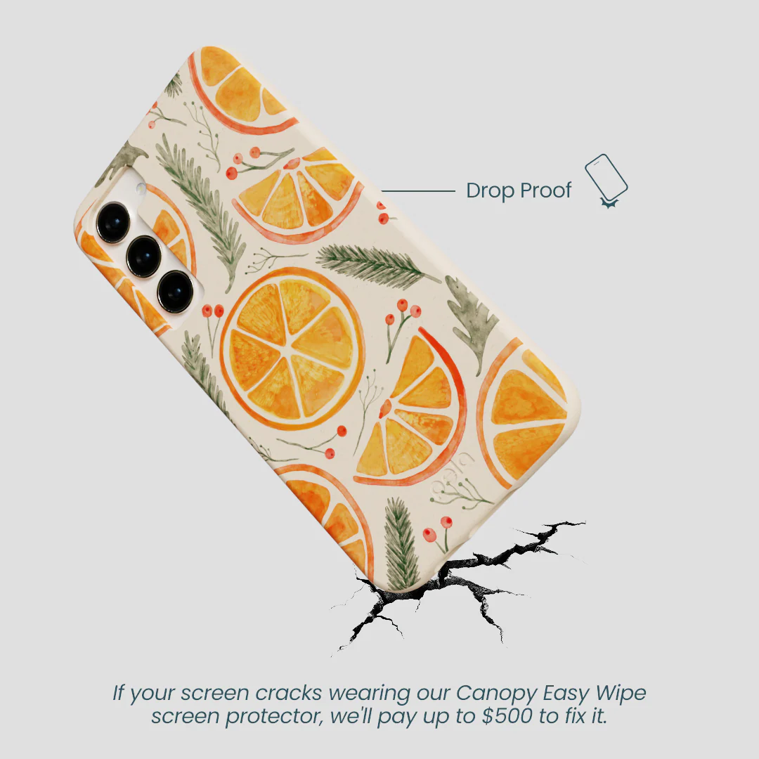 Seashell Citrus Cheer Samsung Galaxy S24+(Plus) Case - Image 5