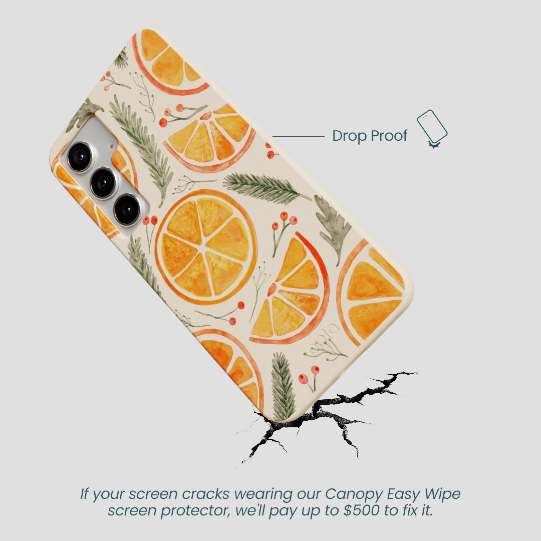 Seashell Citrus Cheer Samsung Galaxy S25+(Plus) Case - Image 5