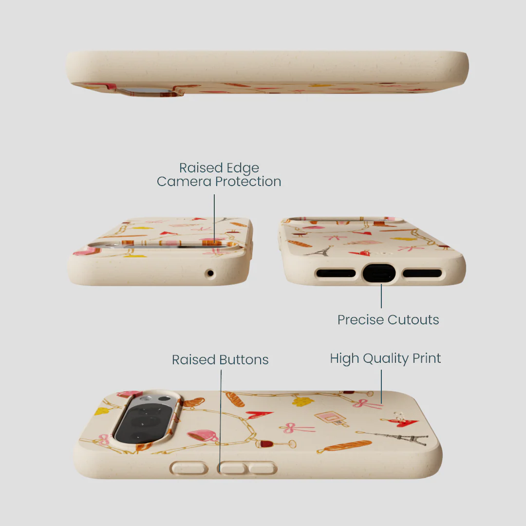 Seashell City of Love Google Pixel 10/10 Pro Case - Image 2