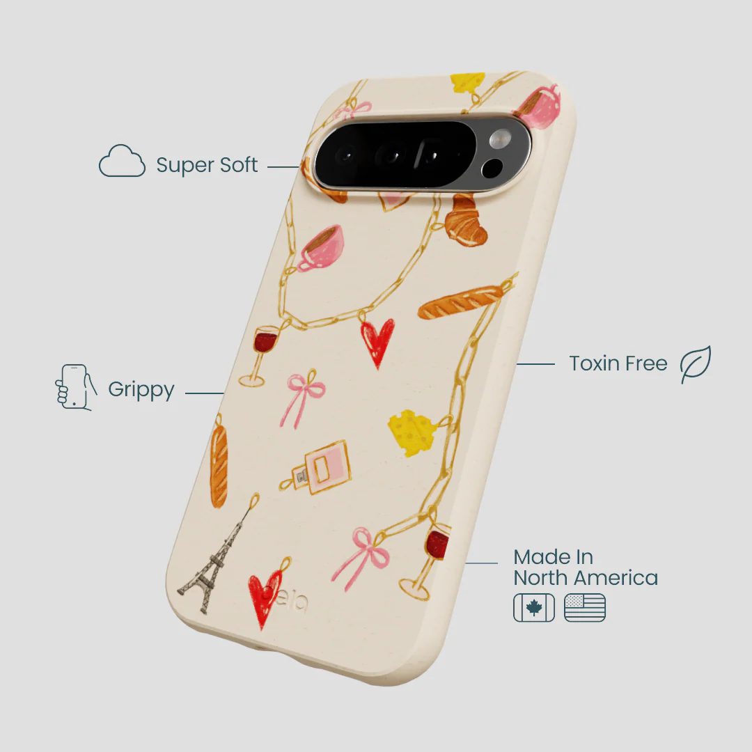 Seashell City of Love Google Pixel 10 Pro XL Case - Image 3