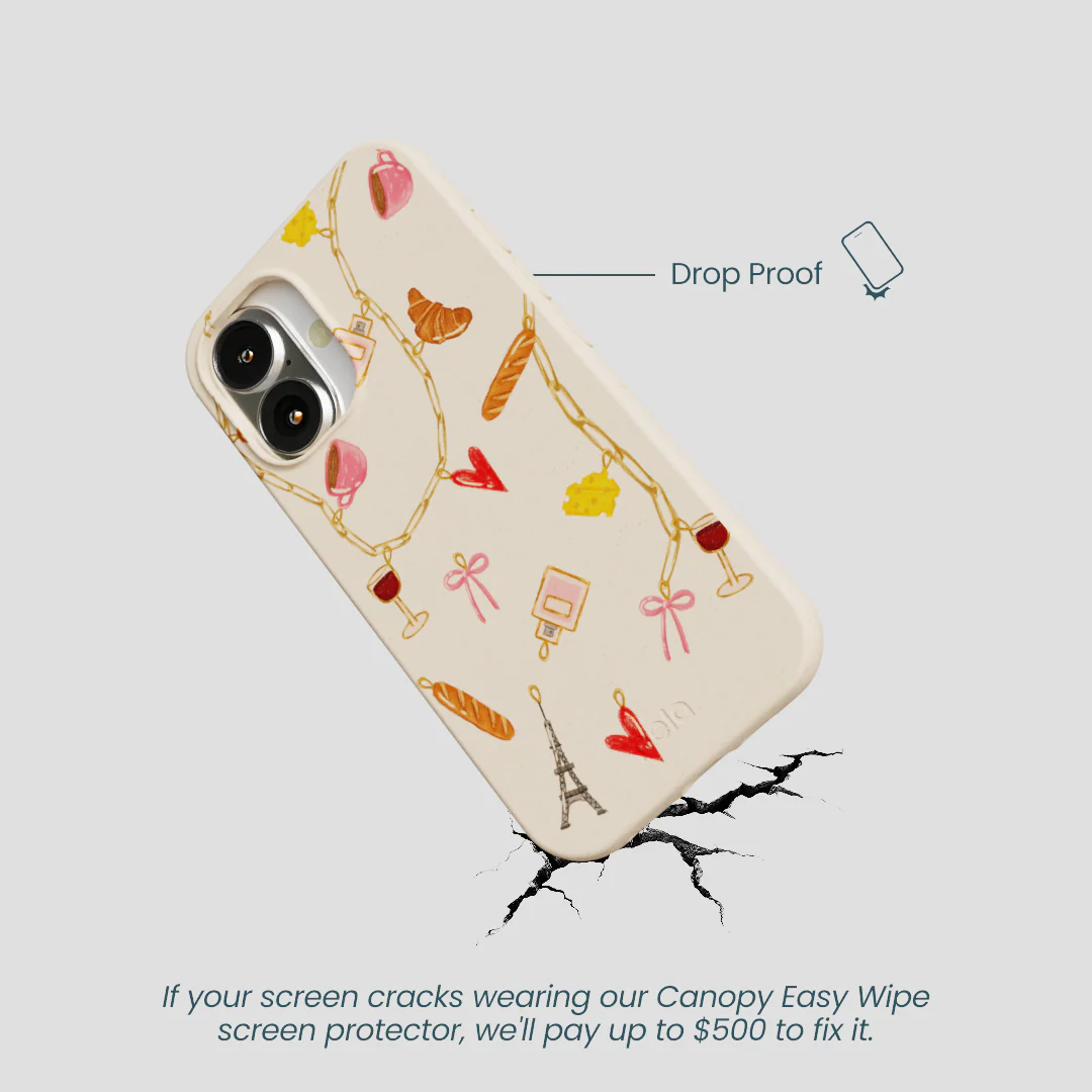 Seashell City of Love iPhone 16 Case - Image 5