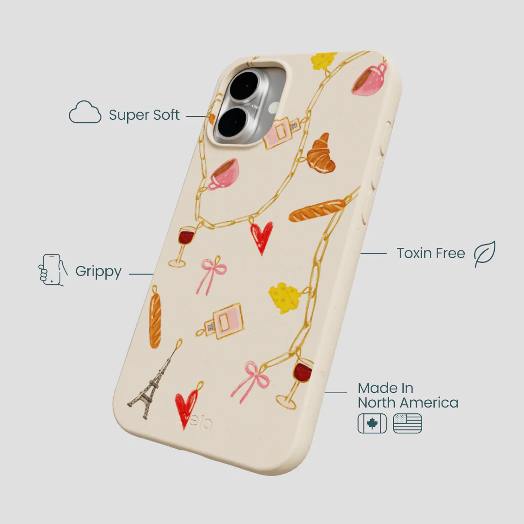 Seashell City of Love iPhone 16 Plus Case - Image 4