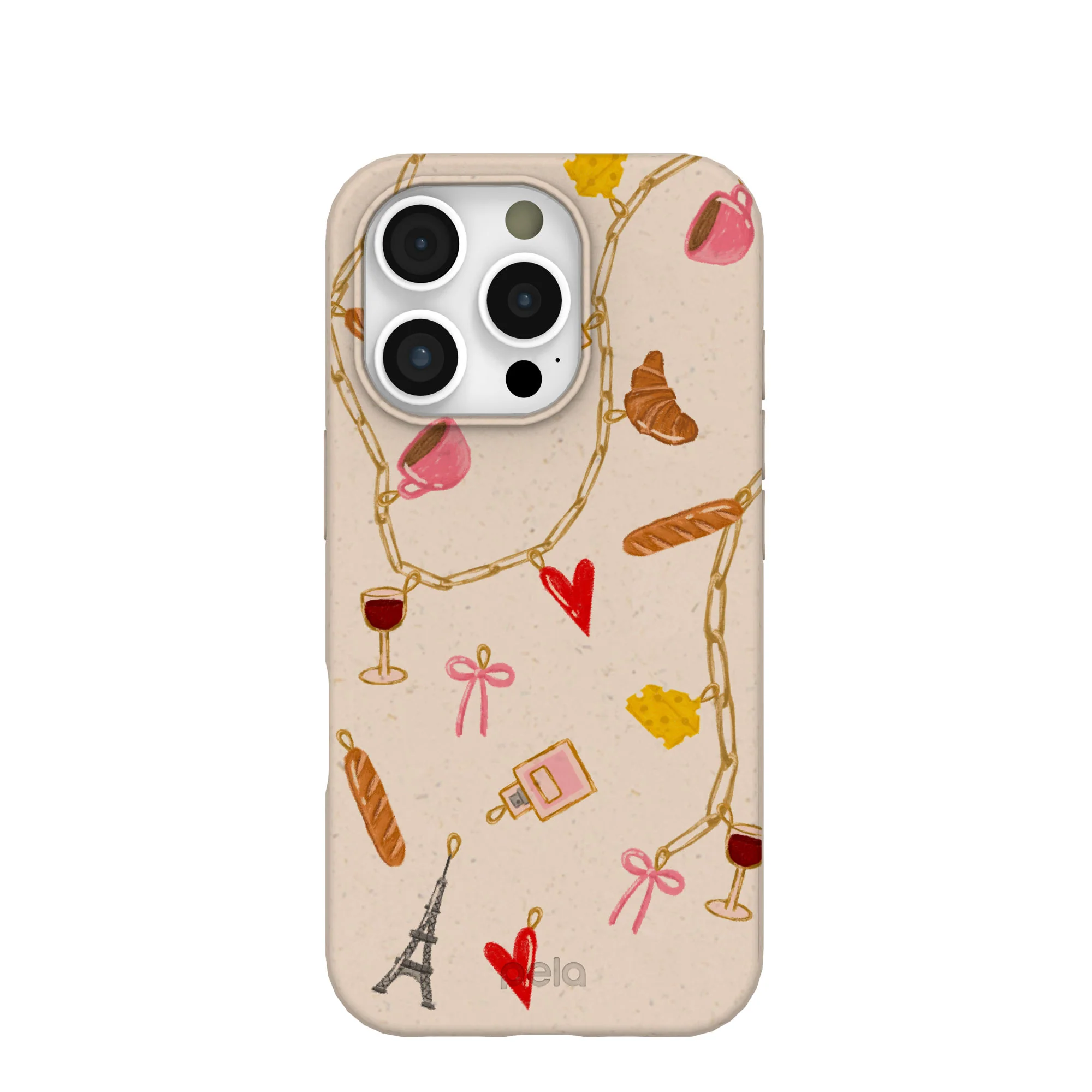 Seashell City of Love iPhone 16 Pro Case