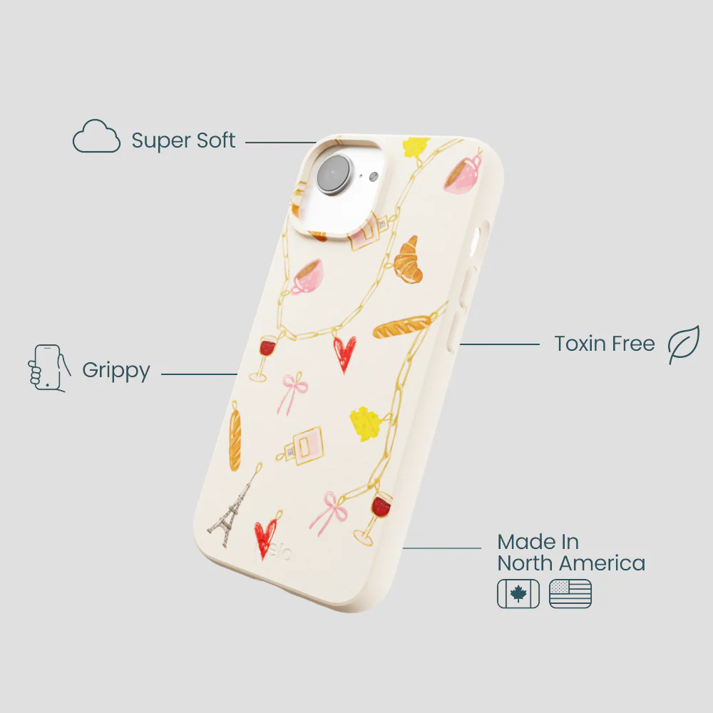 Seashell City of Love iPhone 16e/17e Case - Image 4