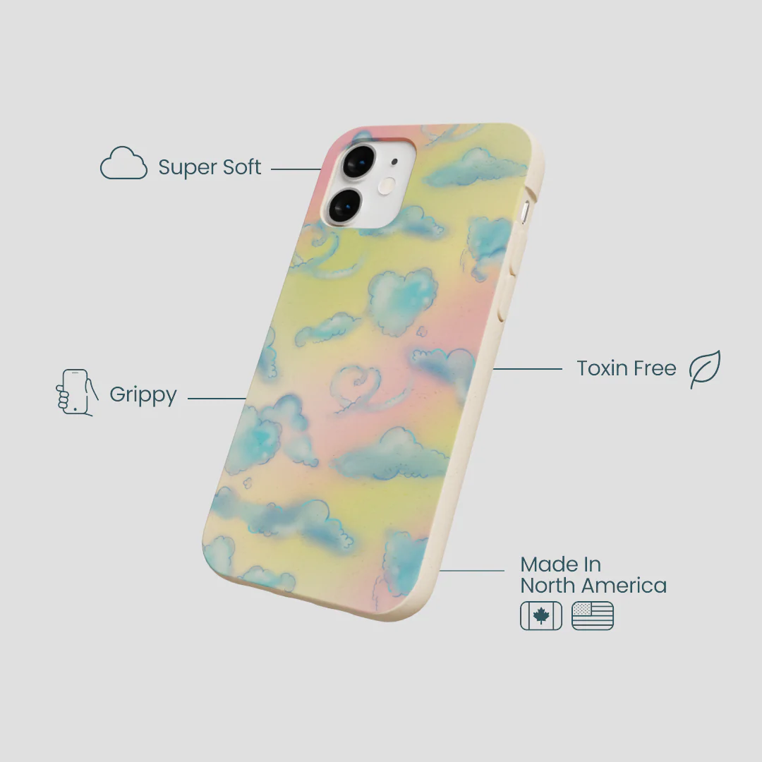 Seashell Cloud Nine iPhone 12 Mini Case - Image 3