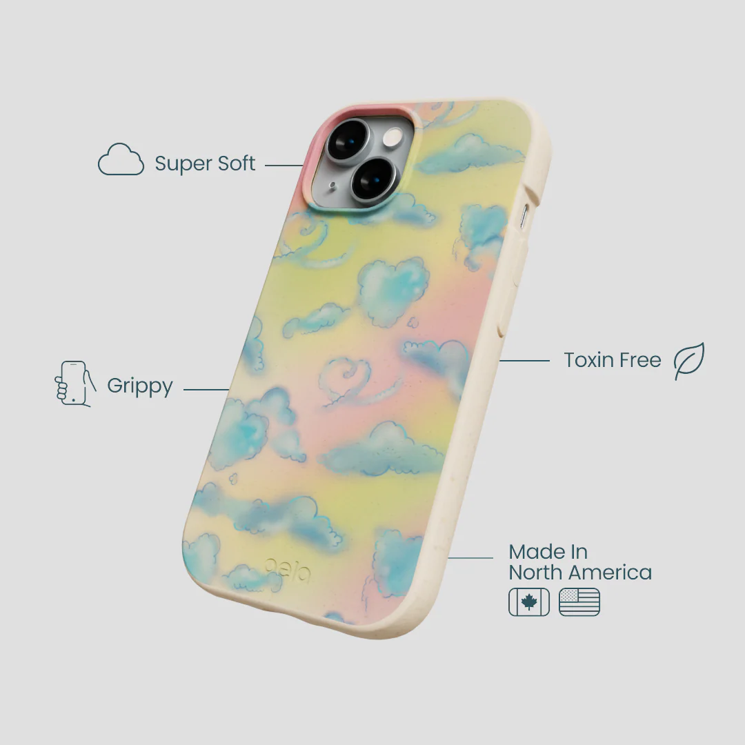 Seashell Cloud Nine iPhone 15 Case - Image 4