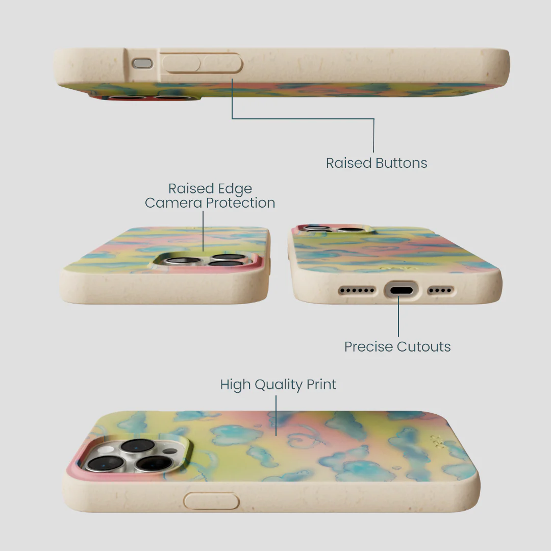 Seashell Cloud Nine iPhone 15 Pro Max Case - Image 3