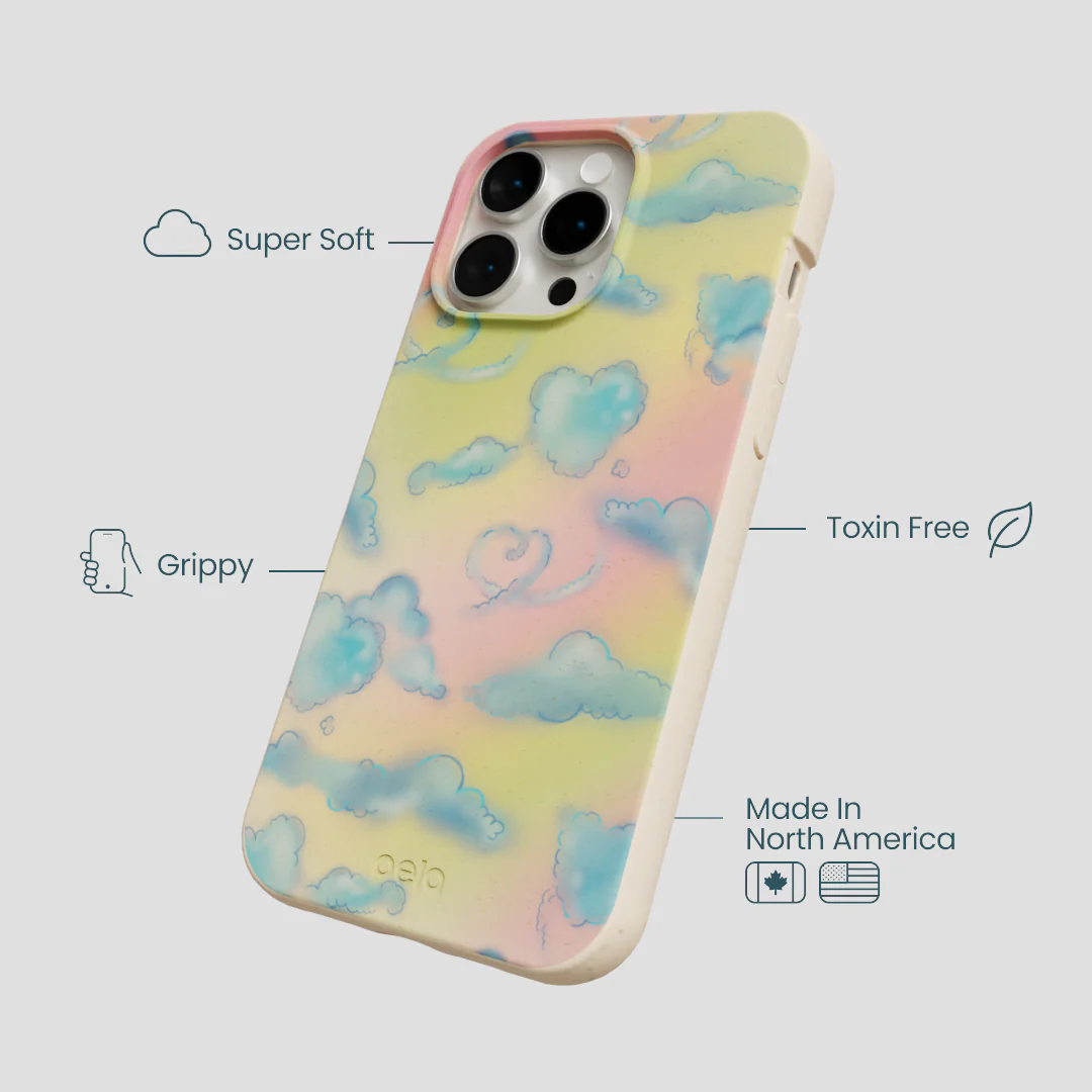 Seashell Cloud Nine iPhone 15 Pro Max Case - Image 4