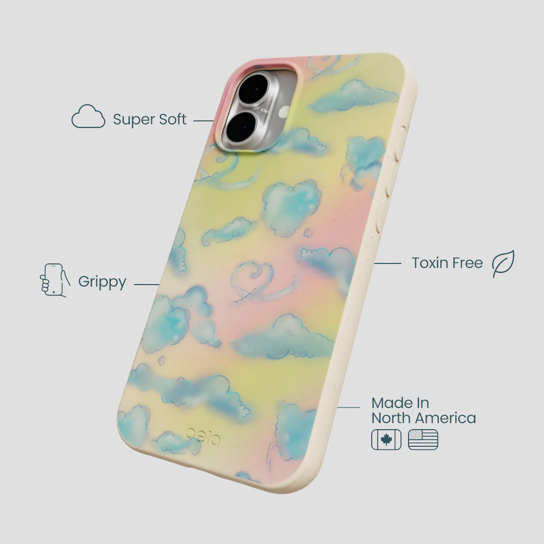 Seashell Cloud Nine iPhone 16 Plus Case - Image 4