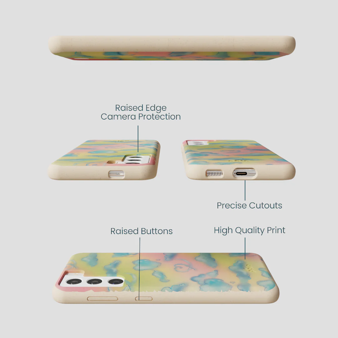Seashell Cloud Nine Samsung Galaxy S21 Case - Image 2