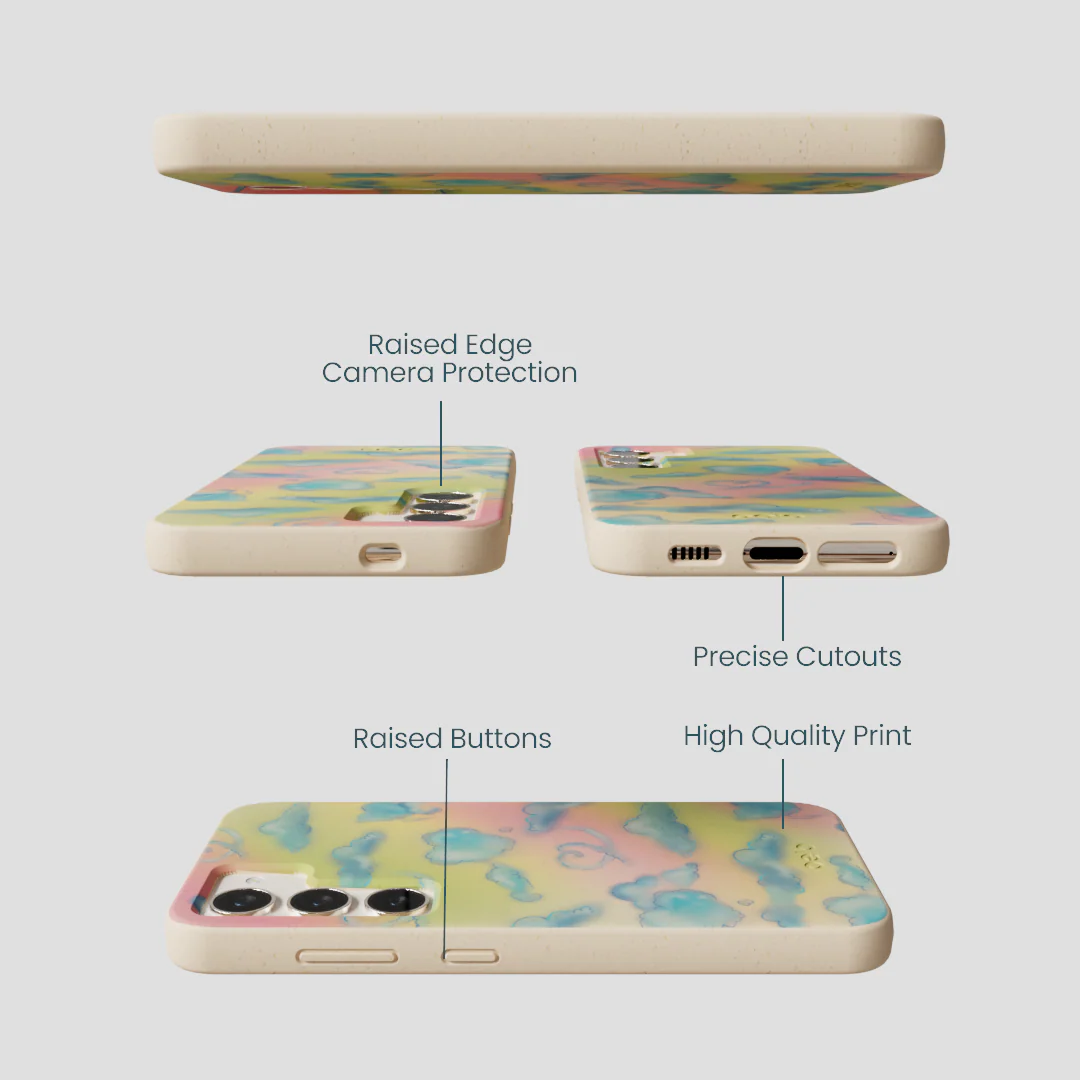 Seashell Cloud Nine Samsung Galaxy S24 Case - Image 2