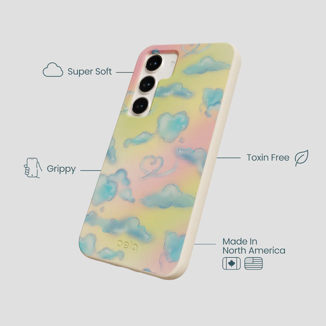 Seashell Cloud Nine Samsung Galaxy S24 Case - Image 3