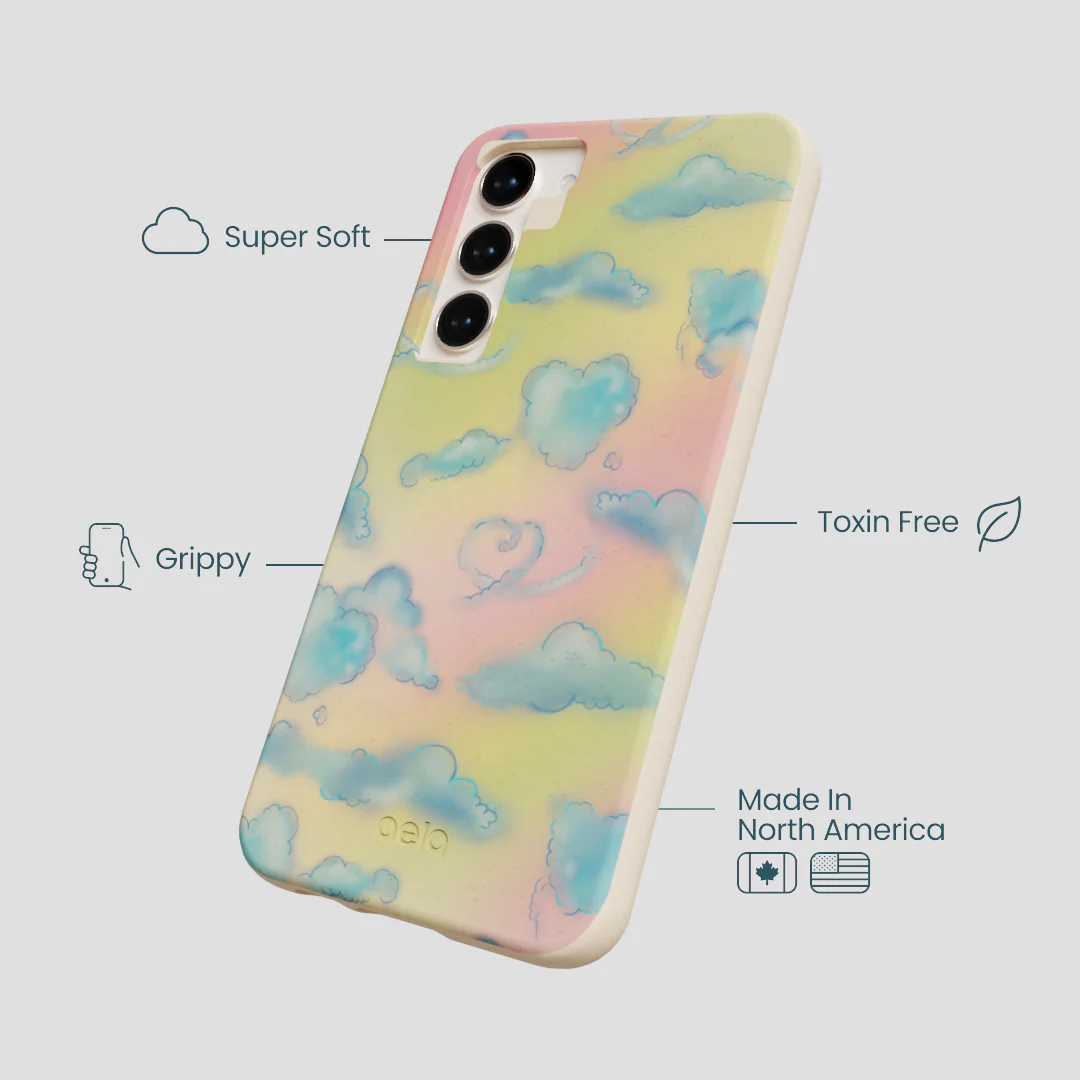 Seashell Cloud Nine Samsung Galaxy S24+(Plus) Case - Image 3
