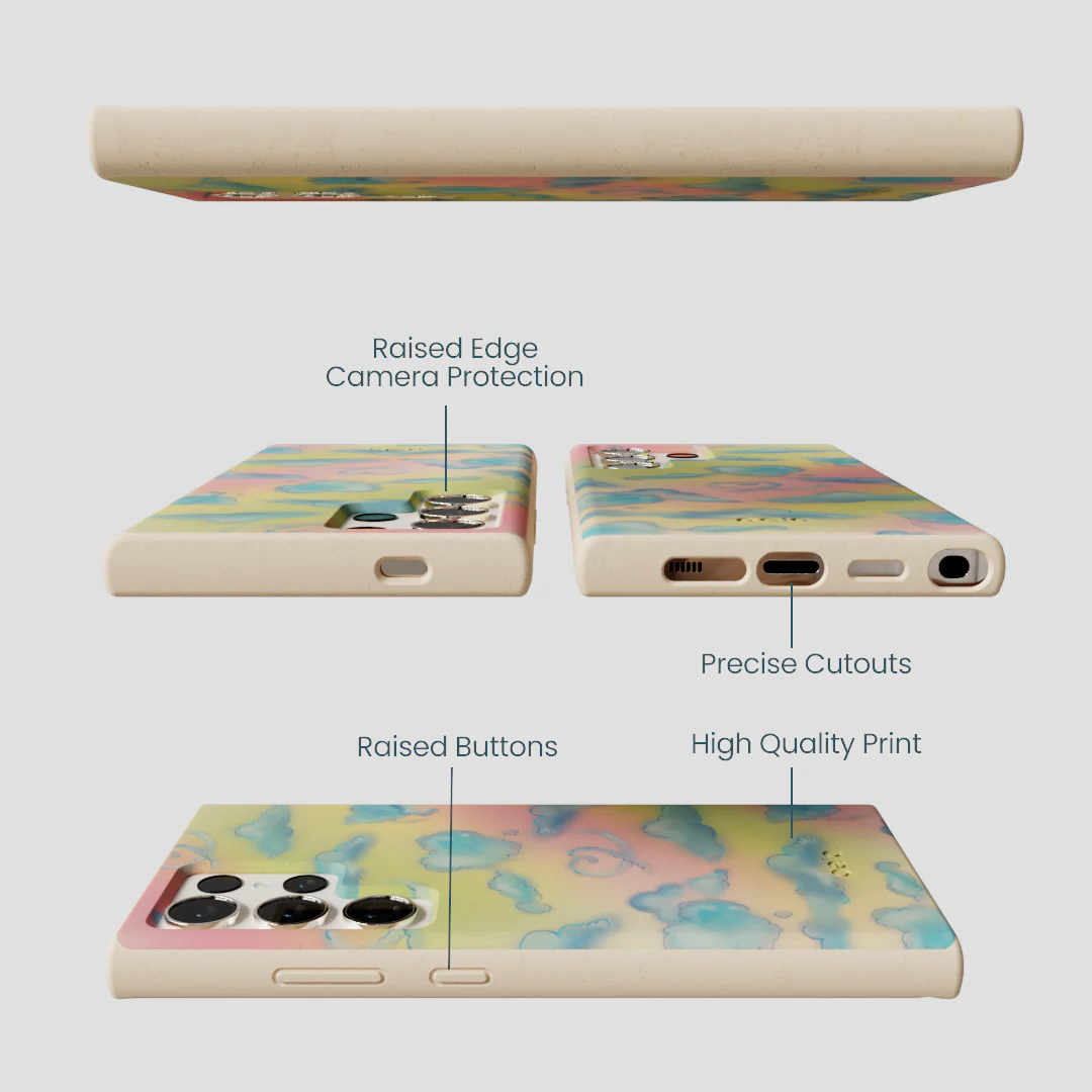 Seashell Cloud Nine Samsung Galaxy S24 Ultra Case - Image 2