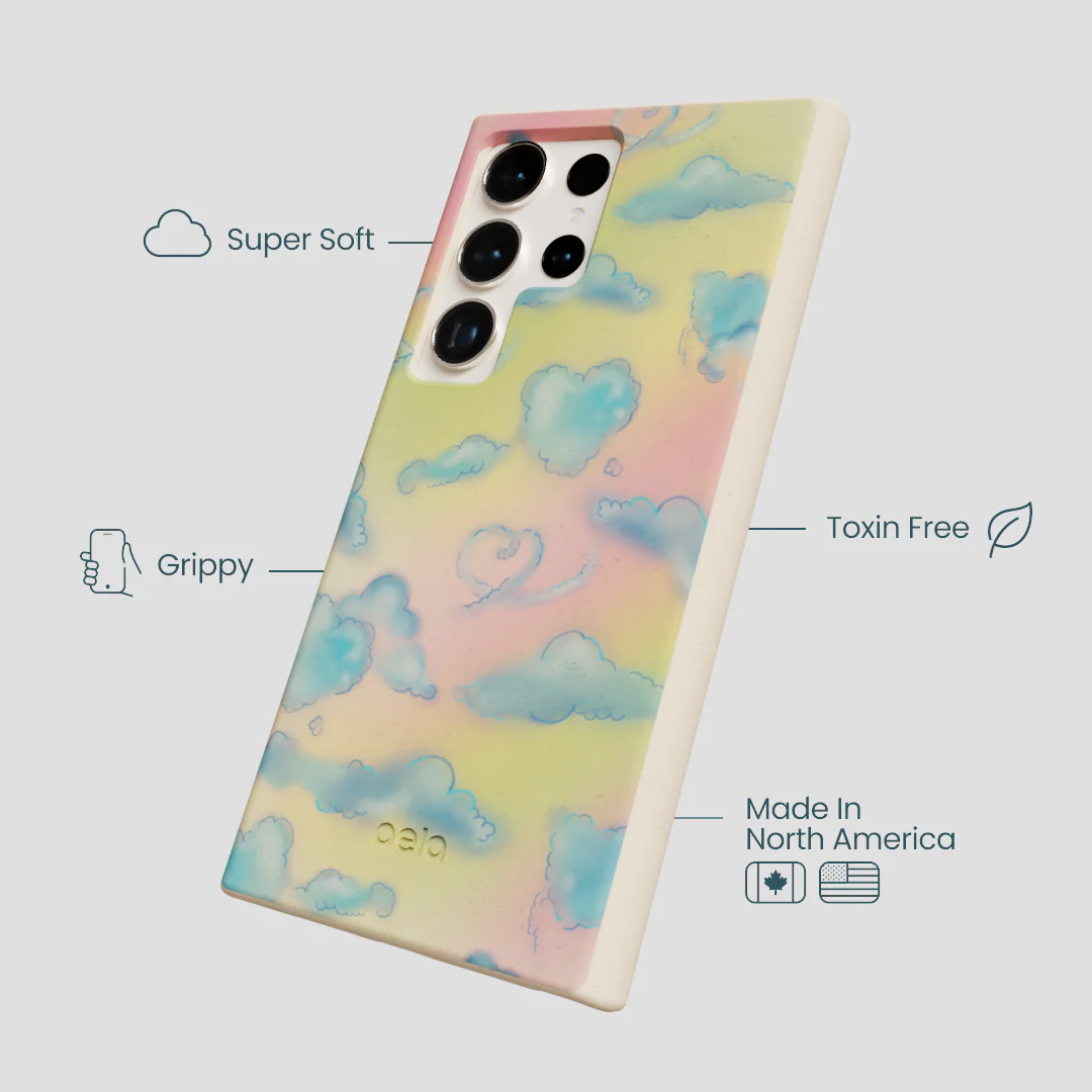 Seashell Cloud Nine Samsung Galaxy S24 Ultra Case - Image 3