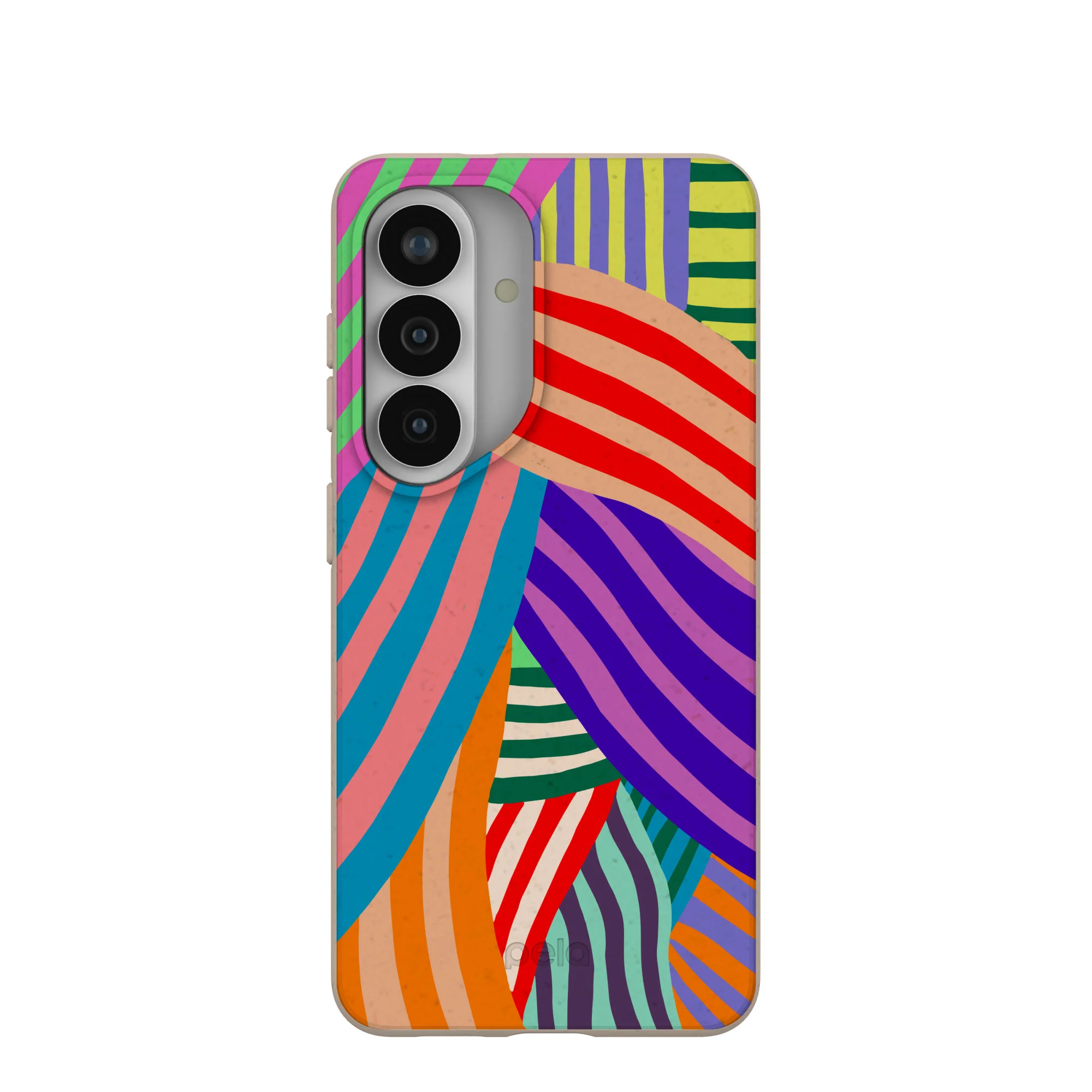 Seashell Clownish Stripes Samsung Galaxy S26 Case
