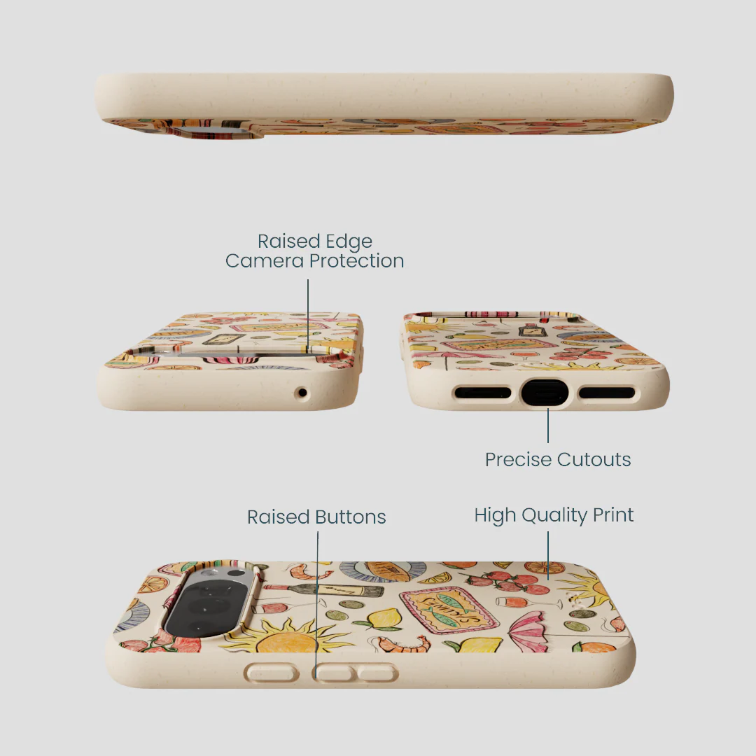 Seashell Coastal Bites Google Pixel 10/10 Pro Case - Image 3