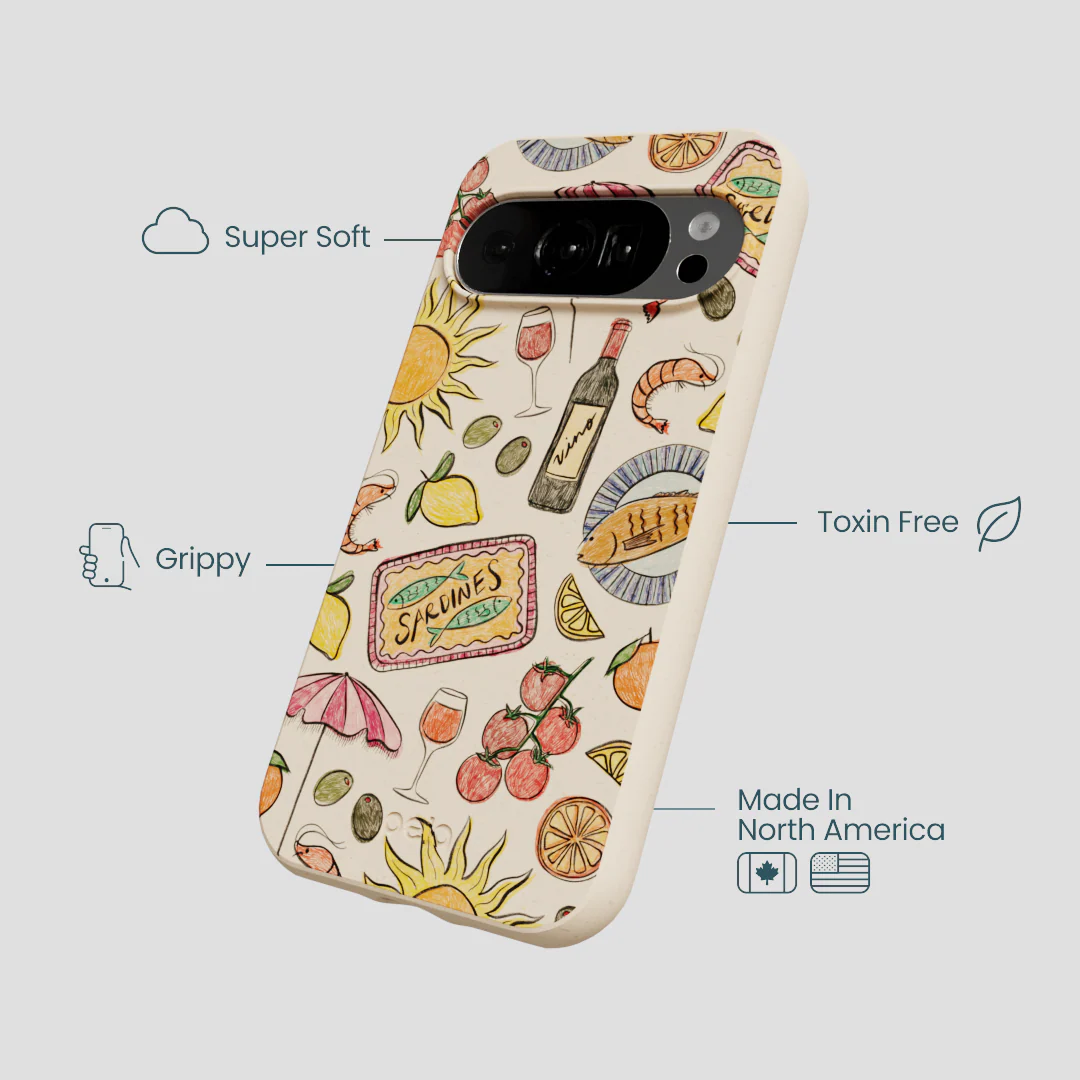 Seashell Coastal Bites Google Pixel 10/10 Pro Case - Image 4